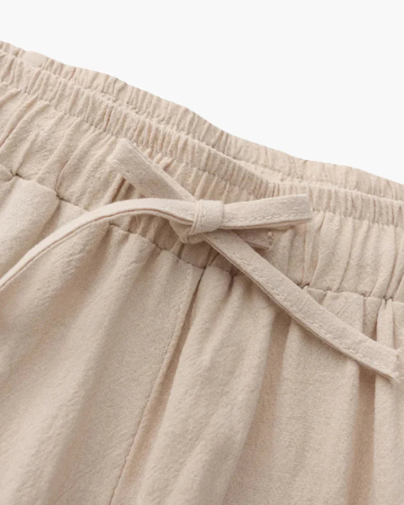 PANTALON EN LIN CARMONT