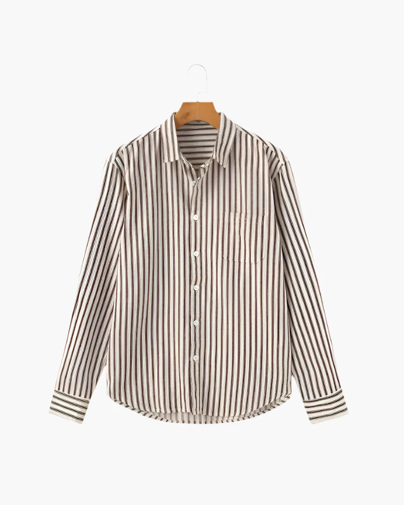GENTLEMAN CHEMISE RAYÉE CARMONT