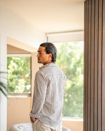 GENTLEMAN CHEMISE RAYÉE CARMONT